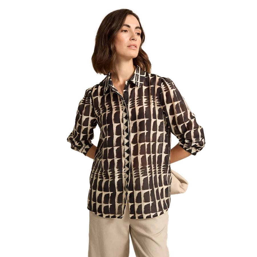 Marco Polo 3/4 Ikat Shirt